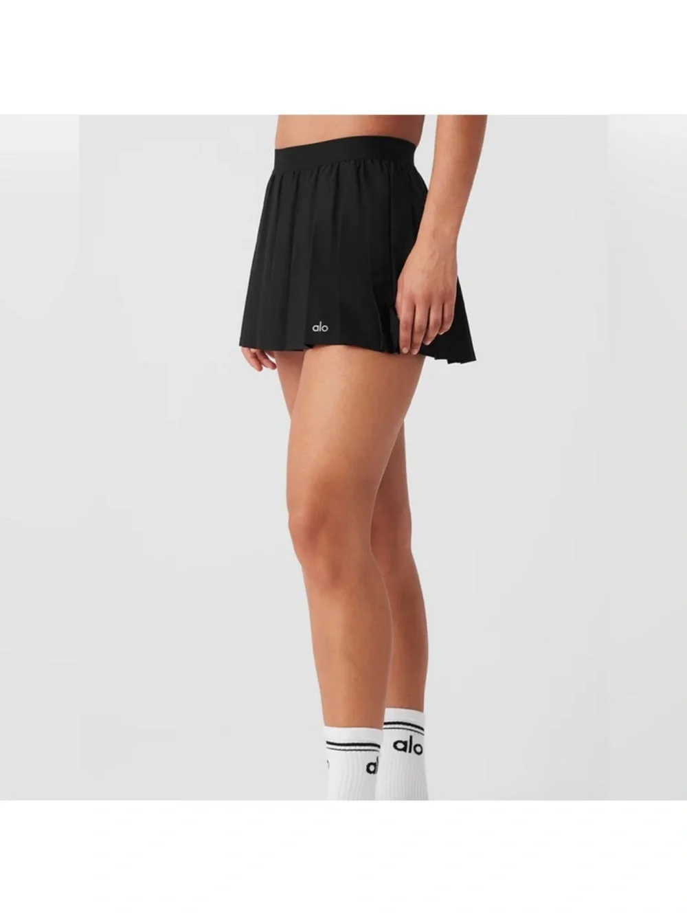 Alo Yoga Varsity Tennis Skirt xxs black
